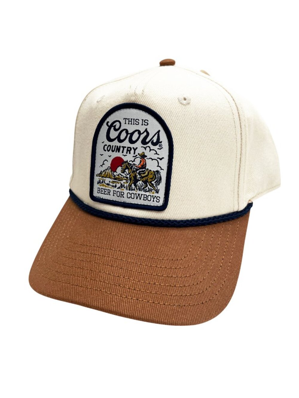 Coors Banquet Beer Hat This is Coors Country Beer for Cowboys NWT